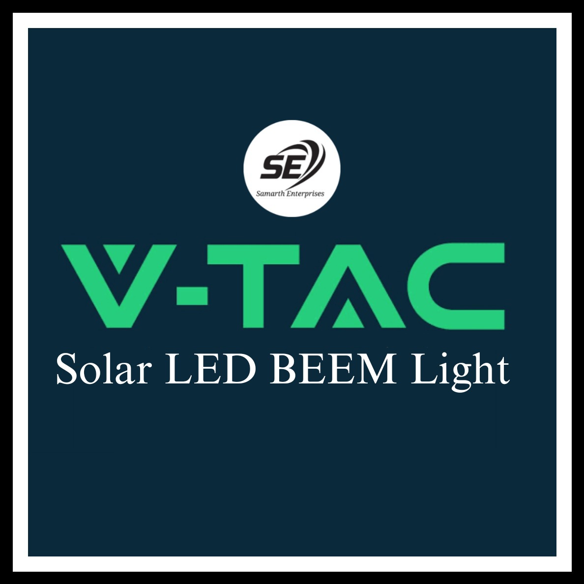 V-TAC Solar LED BEEM Lights