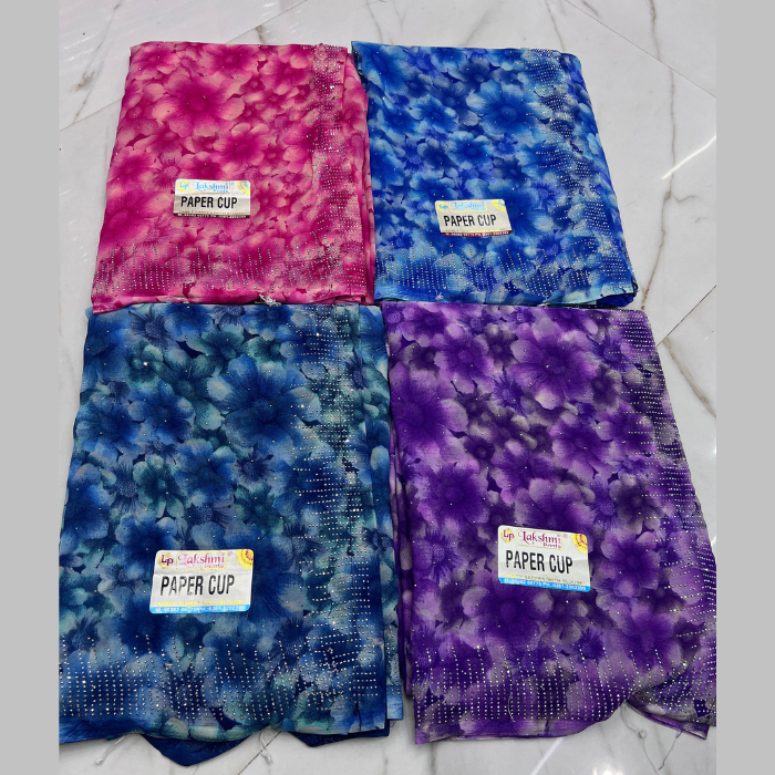 Floral Printed Sarees