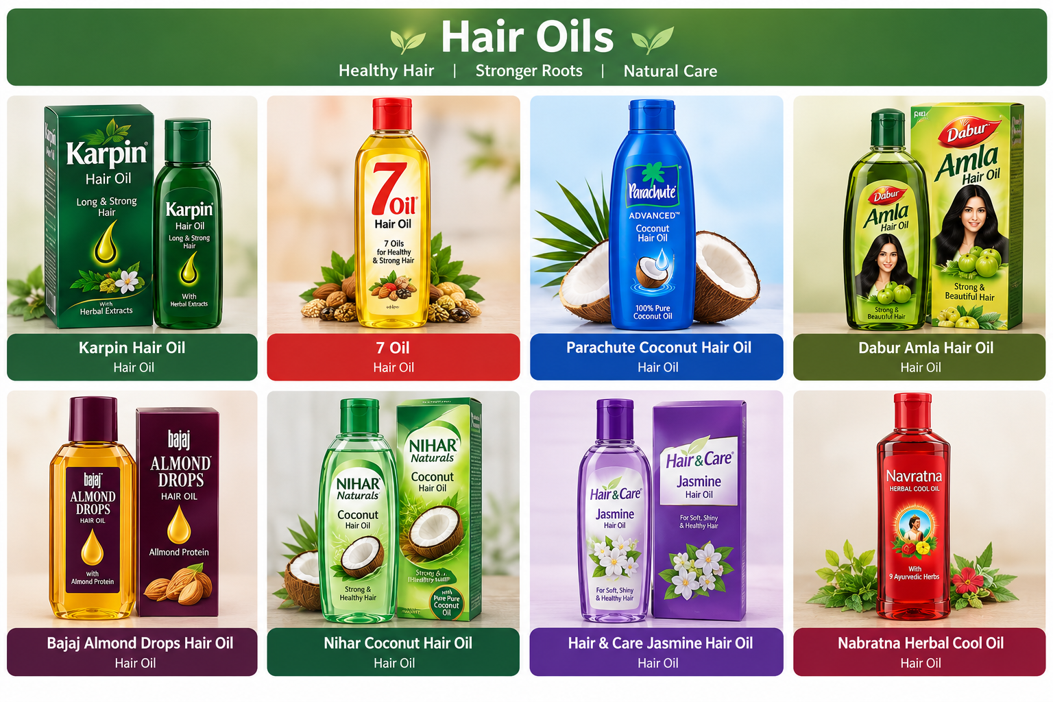 Hair oil's