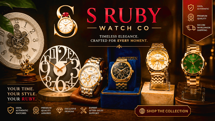 S RUBY WATCH CO